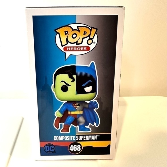 Pop Heroes Composite Superman #468 vinyl figure figurine DC superhero cartoon - Picture 3 of 6
